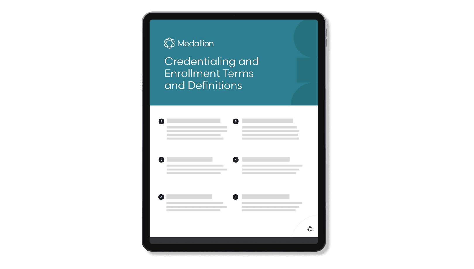 Credentialing and Enrollment Terms and Definitions